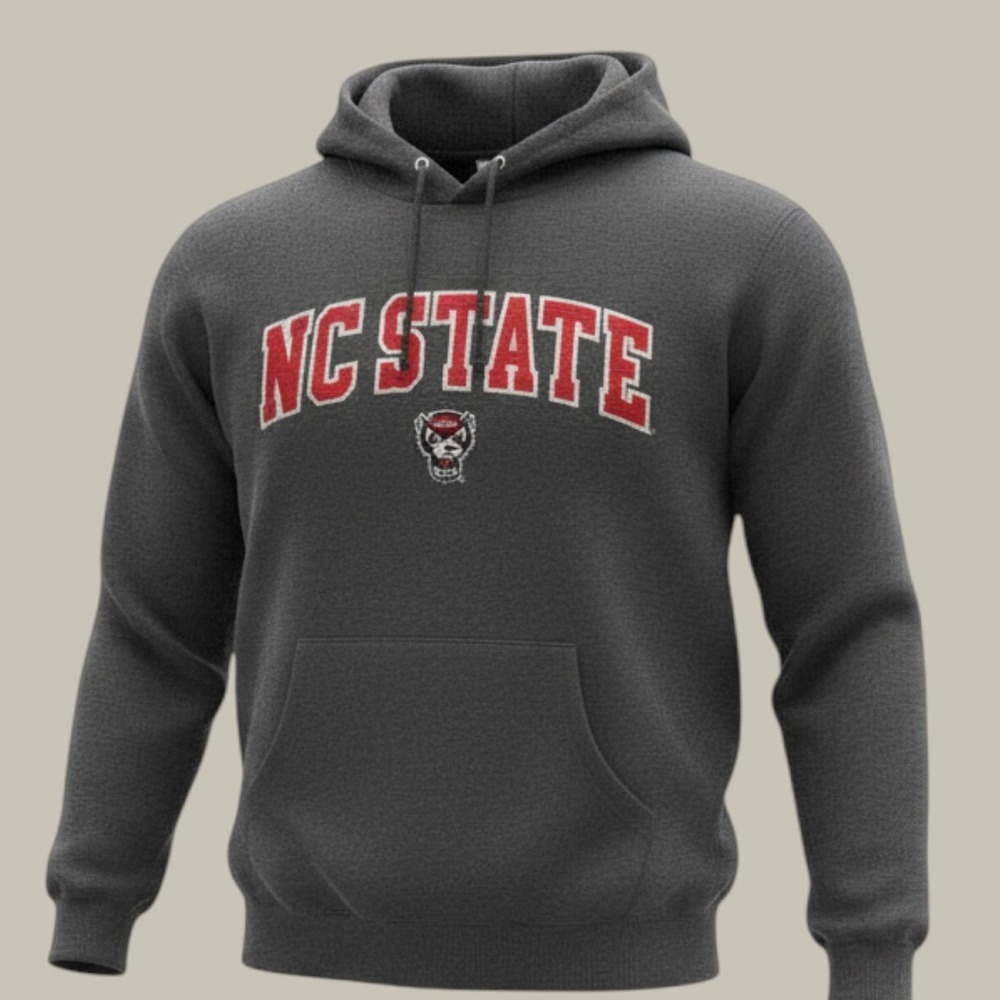 Champion NC State Hoodie sweatshirt medium M READ Men Women Wolfpack
